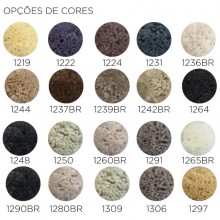 Tapete Artesanal Nylon Linhas Retas Cruzadas 10mm 2 cores